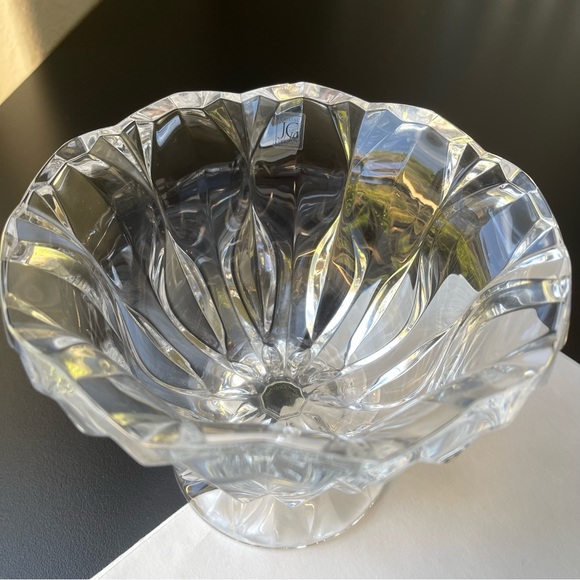 JG Durand Cristal Calliope Bowl Crystal Glass France - Picture 5 of 11